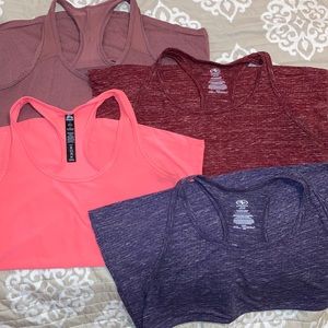 Bundle of 4 workout tanks